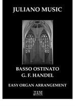 Basso Ostinato (Easy Organ - C Version) - G. F. Handel