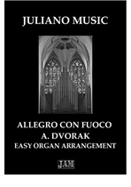 Allegro con Fuoco (Easy Organ - C Version) - A. Dvorak