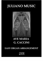 Ave Maria (Easy Organ) - G. Caccini