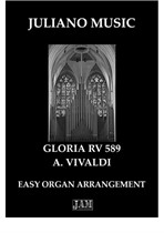 Gloria (Easy Organ - C Version) - A. Vivaldi