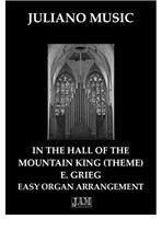 In the Hall of the Mountain King (Easy Organ - C Version) - E. Grieg