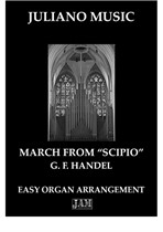 March from Scipio (Easy Organ - C Version) - G. F. Handel