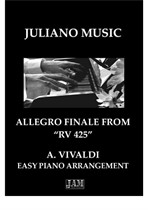Allegro Finale (Easy Piano) - A. Vivaldi